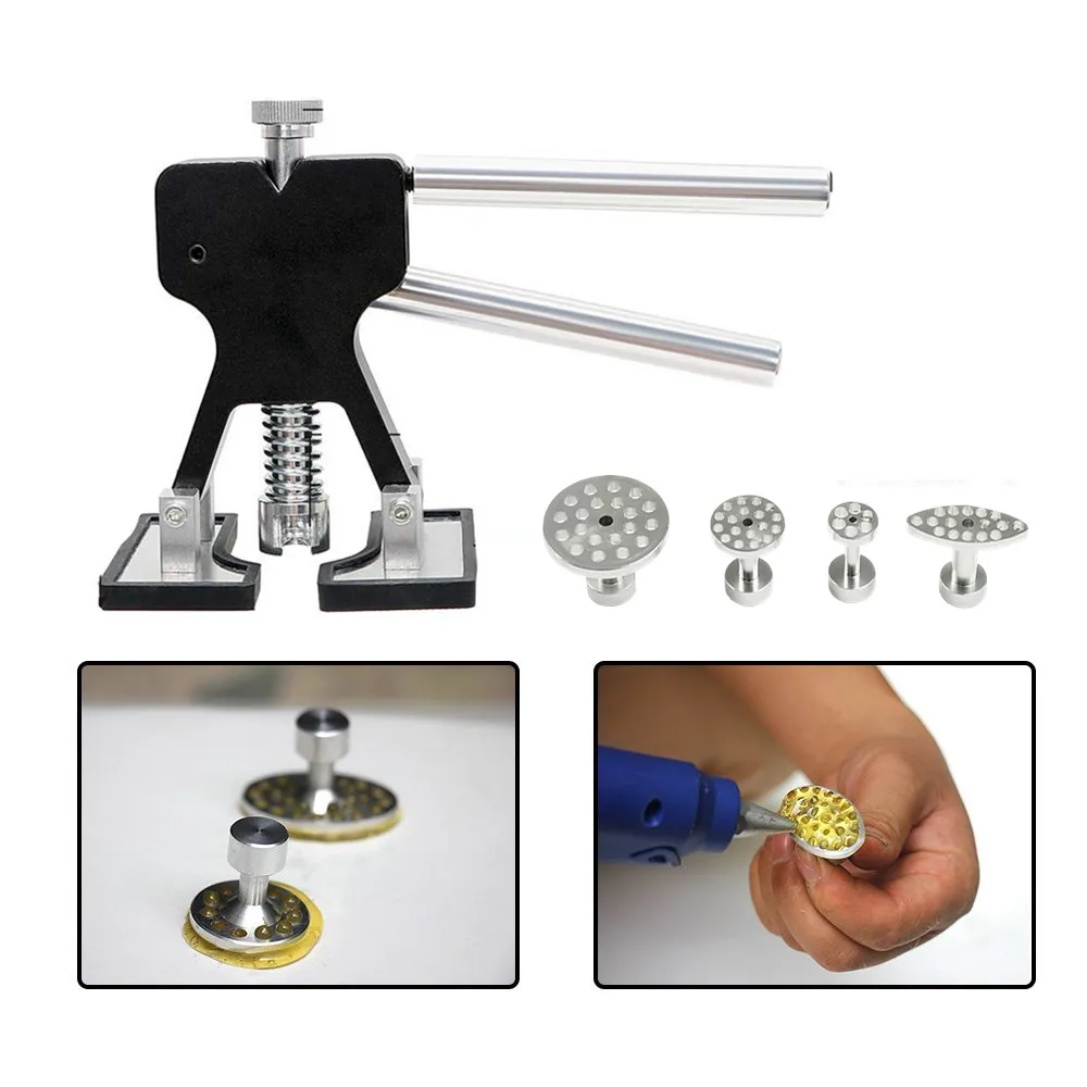 

hand tools pdr tools Dent Lifter Paintless Dent Removal Tool aluminum tabs repairing for hail damage car reapair tool