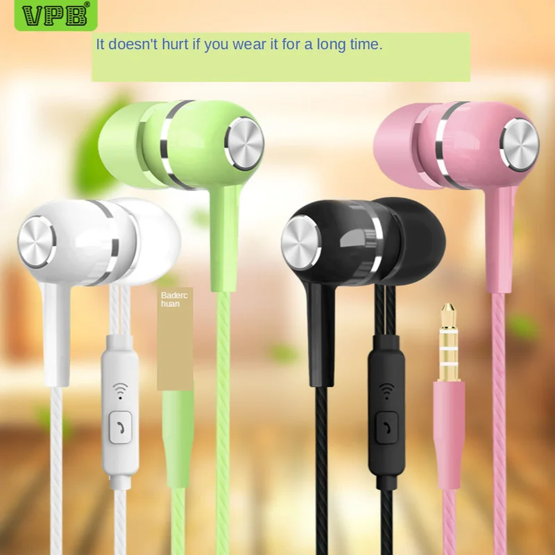 

High Sound Quality Original Earphone Wired 3.5mm In-ear and Microphone for Android IOS Smartphone Support Official Certification