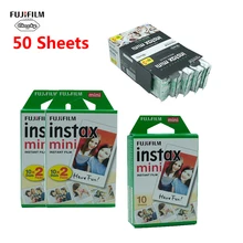 Оригинальная пленка Fujifilm Instax Mini 10 20 40 50 листов для камеры моментальной печати FUJI Mini 9 Mini 8 7s 70 90