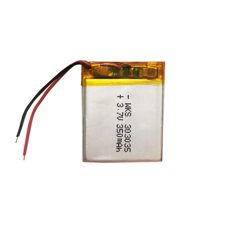 3.7V 350mAh 303035 Lithium Polymer Li-Po li ion Battery For GPS MP4 Camera Power Bank Tablet Electric Toys PAD DVD Lipo cells