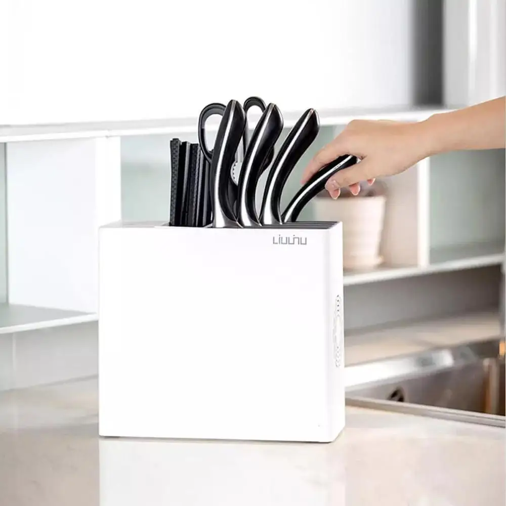 New Xiaomi Sterilization Knife And Chopstick Holder UV Sterilization Drying Storage Kitchen Block T