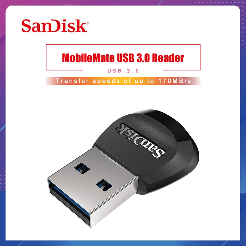 Устройство для чтения карт памяти SanDisk USB 3 0 170|Картридеры| |