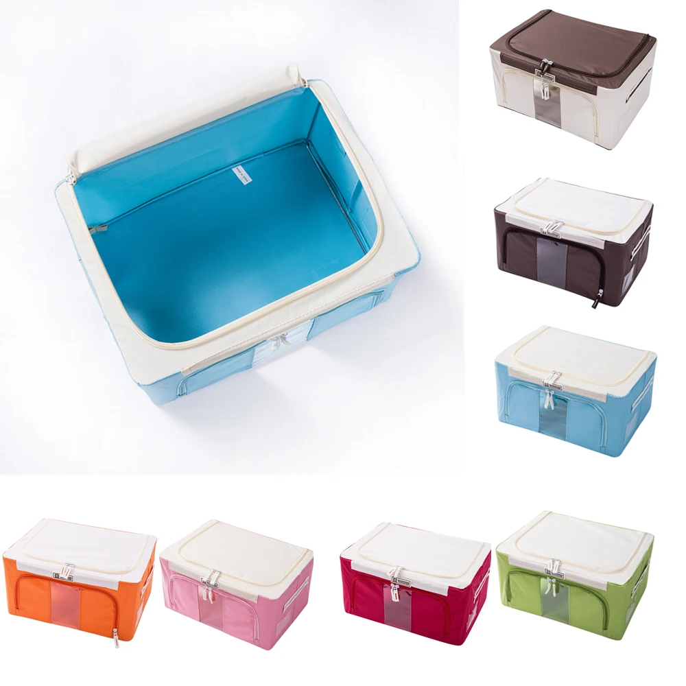 Large Capacity Waterproof Storage Box Bags Clothes Quilt Packing Cube Luggage Organizer Foldable Pouch Travel
