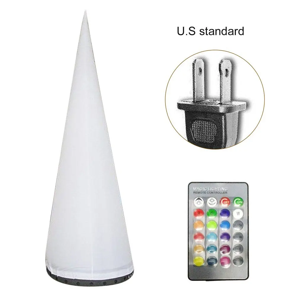 

Colorful Inflatable LED Light Column/Inflatable Cone for Party Decororation Waterproof Luminous Remote Control Color Changing