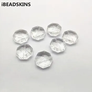 

New arrival! 22mm 160pcs Clear acrylic Faceted Octagon Shape beads for Necklace,Earrings parts,hand Made Jewelry DIY