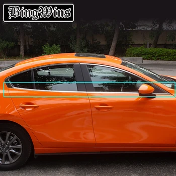 

Car styling For Mazda 3 Axela 2020 stainless steel window trim appearance modification lower window