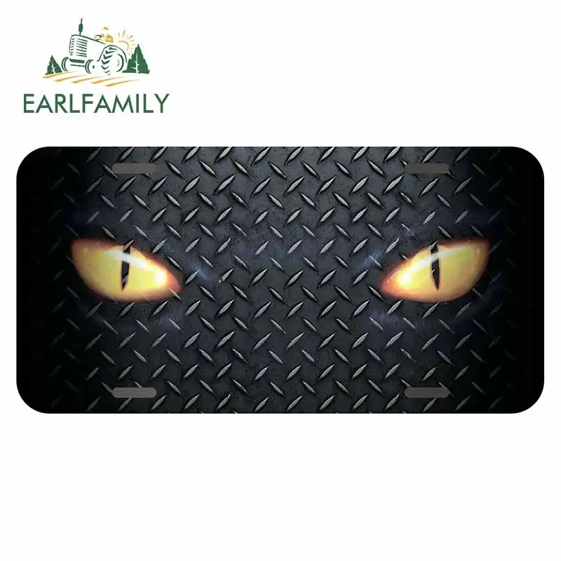 EARLFAMILY 13 см x 5 7 для кошачьих глаз автомобильные аксессуары наклейки переводная