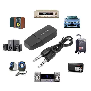 

3.5mm AUX Jack Audio Receiver A2DP Bluetooth Transmitter Wireless Dongle Adapter with Wide Scope of Application Simplicity