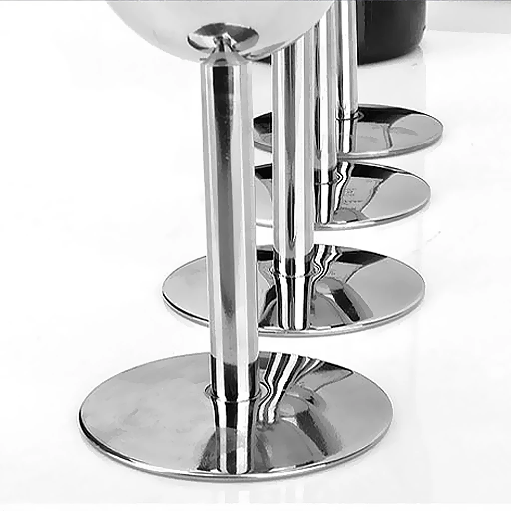 Stainless Steel Wine Glasses Wine Goblet Glass For Daily, Camping & Picnics Champagne Cup Metal Goblet Mug Wine Cordial Cup