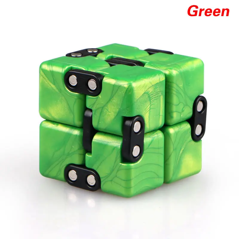 QiYi Infinite 2x2x2 магический куб 2x2 Neo speed Puzzle выпуск Стресс Давление антистресс Развивающие игрушки для детей - Цвет: Green