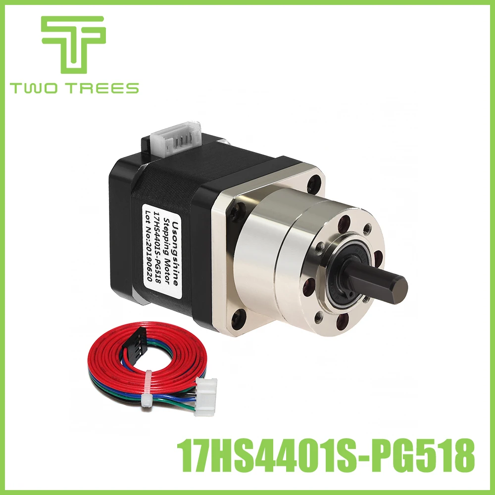 Nema17 17HS4401S-PG518, для Titan 4 свинцовый экструдер Nema 17 22 мм 42 двигатель для 3D принтера запчасти