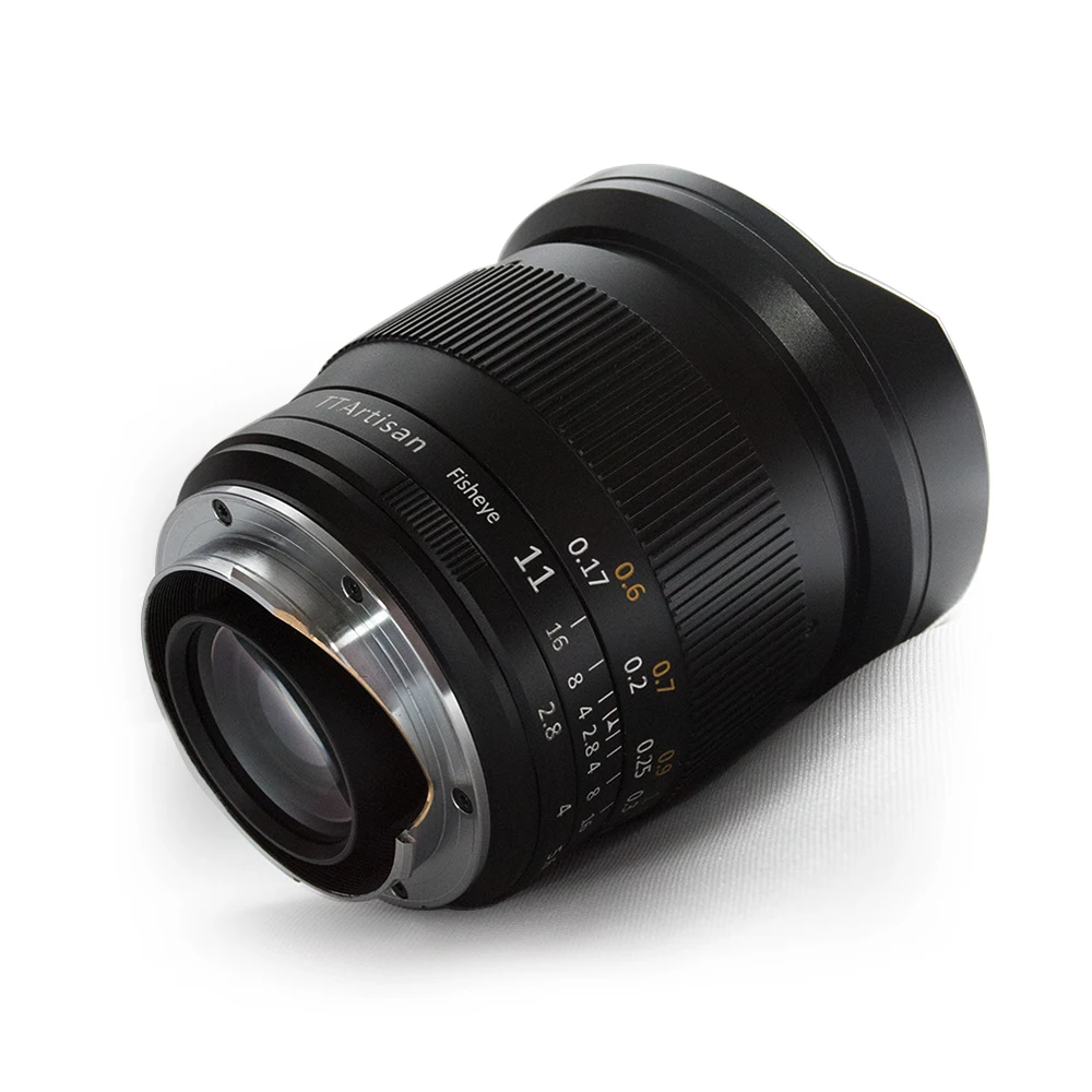 Объектив рыбий глаз TTArtisan 11 мм F2.8 для камеры Leica M mount объектив с ручной
