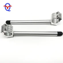 Универсальный Гоночный CNC алюминиевый руль мотоцикла клип-Оны вилка рукоятки зажим Ons для универсального 43 мм руль мотоцикла