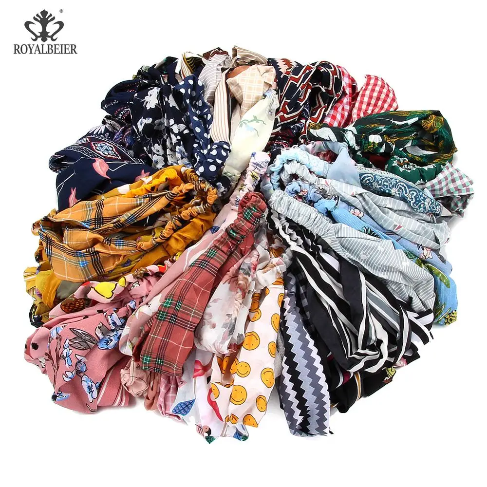 Оптовая продажа 7 шт. спортивные повязки на голову женские обручи для волос