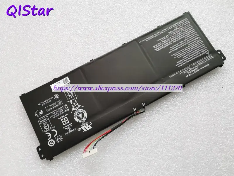 QISTAR 11,25 V 4471mAh 50,29wh подлинный Аккумулятор для ноутбука AP18C8K для ноутбука acer
