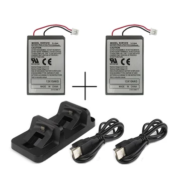 

For Sony PS4 Gamepad batteries Dualshock4 Wireless Controller 2000mAh battery with Dual Charging Dock