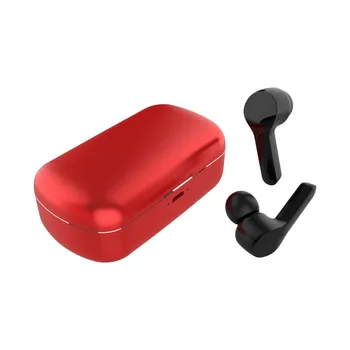 

New TWS Sports Headset Noise Elimination Stereo Earpiece 5.0 Touch Control Earplugs Metal Charging Box Hands-free Earphone