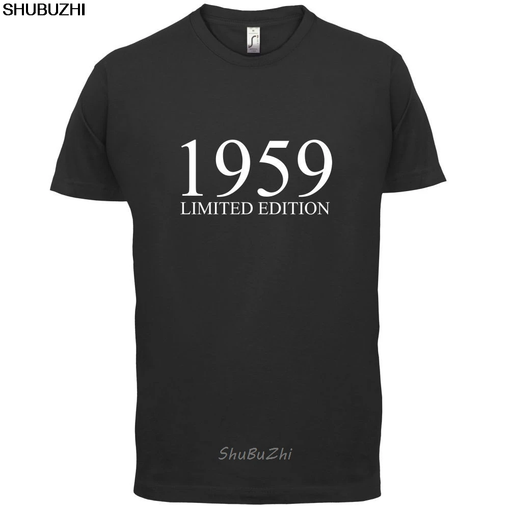 Ограниченная серия 1959-Мужская футболка-13 цветов-57-й день