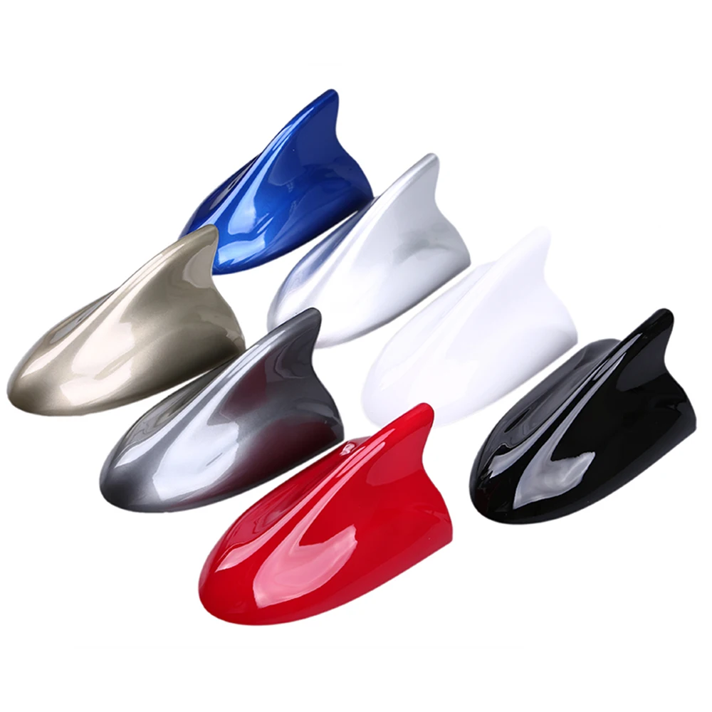 

Universal Shark Fin Antenna Car Roof Radio Signal Reception Aerial Replacement Glossy color Streamlined Design For KIA HONDA BMW