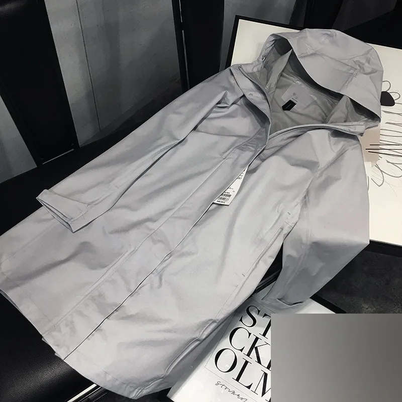 Nd125 Aura мощное~ осеннее Новое модное Простое Повседневное пальто с капюшоном Женское пальто