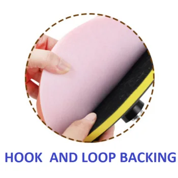 

Car Buffing Sponge Pads Buffing Furniture Supplies 7 Inch Polishing Waxing