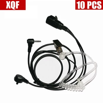 

XQF 10PCS Headset for Motorola COBRA Talkabout Walkie Talkie Two Way Radio 1pin T6210 T6220 T6222 etc.