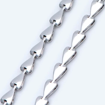 

Silver tone Bar Chain 3mm, Rhodium plated Brass Arrow Chain, Quality Chain for DIY Jewelry (#LK-239-2)/ 1 Meter=3.3 ft