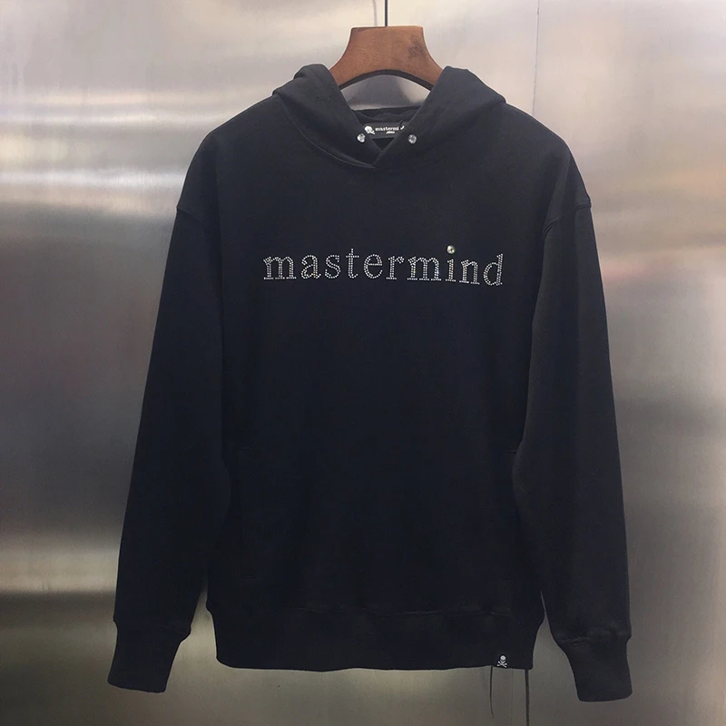 2019FW 1:1 лучшее качество бриллианты Mastermind японские толстовки для мужчин и женщин негабаритных с принтом черепа MMJ толстовки с капюшоном толстовки для мужчин