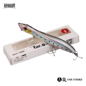 SPECIAL PRICE ❤️ Kingdom Popper fishing lures Floating Wobblers 110mm 12.6g 125mm 17.8g topwater pencil lure fishing Goood action hard baits - discount item 23% OFF Sports & Entertainment
