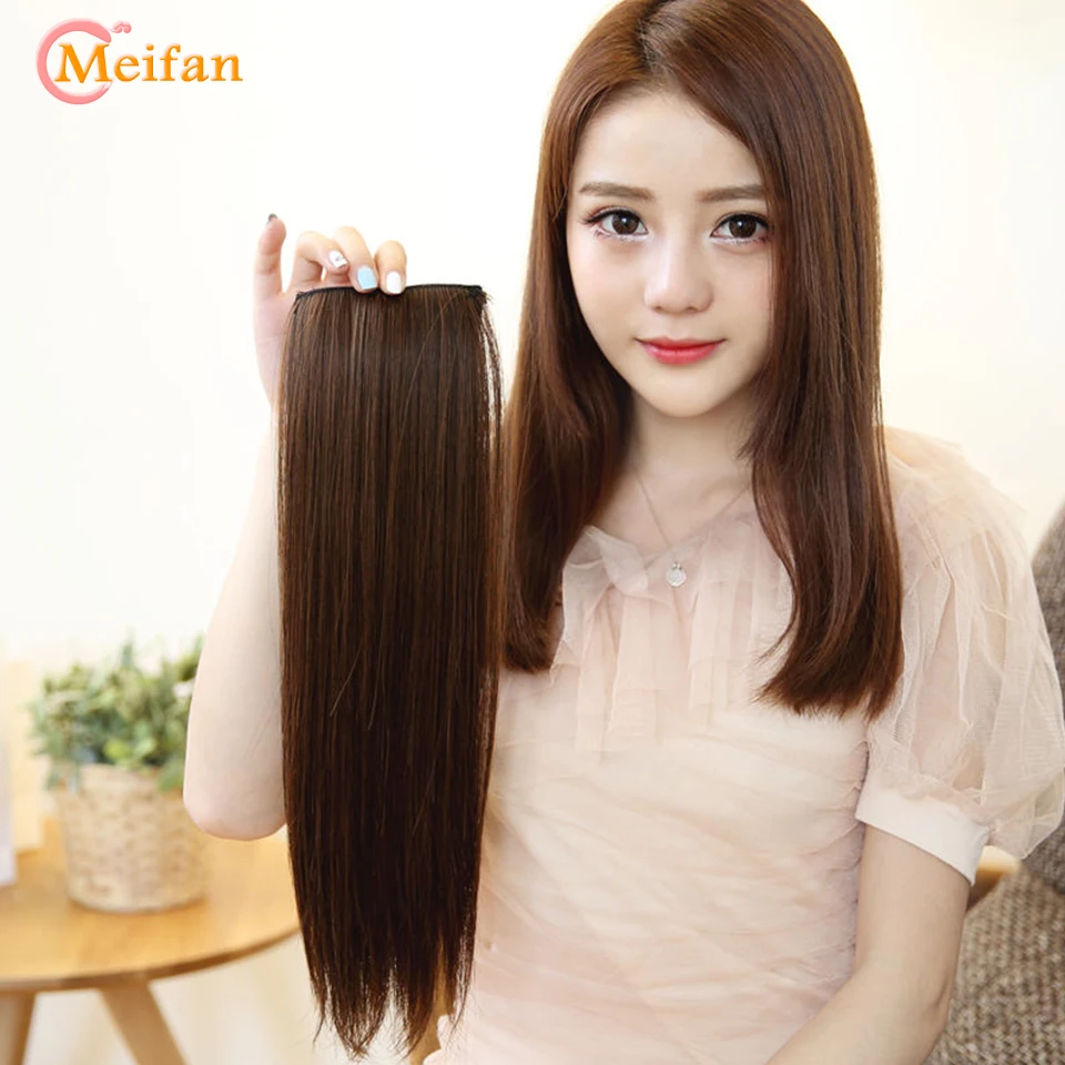 Короткие волосы MEIFAN зажим невидимка накладки для волос из пушистых