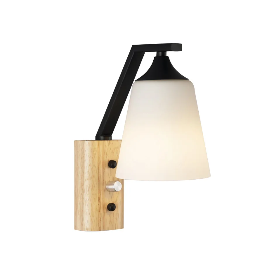 White Indoor LED Wall Lamp Nordic Modern E27 Bulbs Up Down Wall Lights Indoor lighting Foyer Dining Room Bathroom (5)