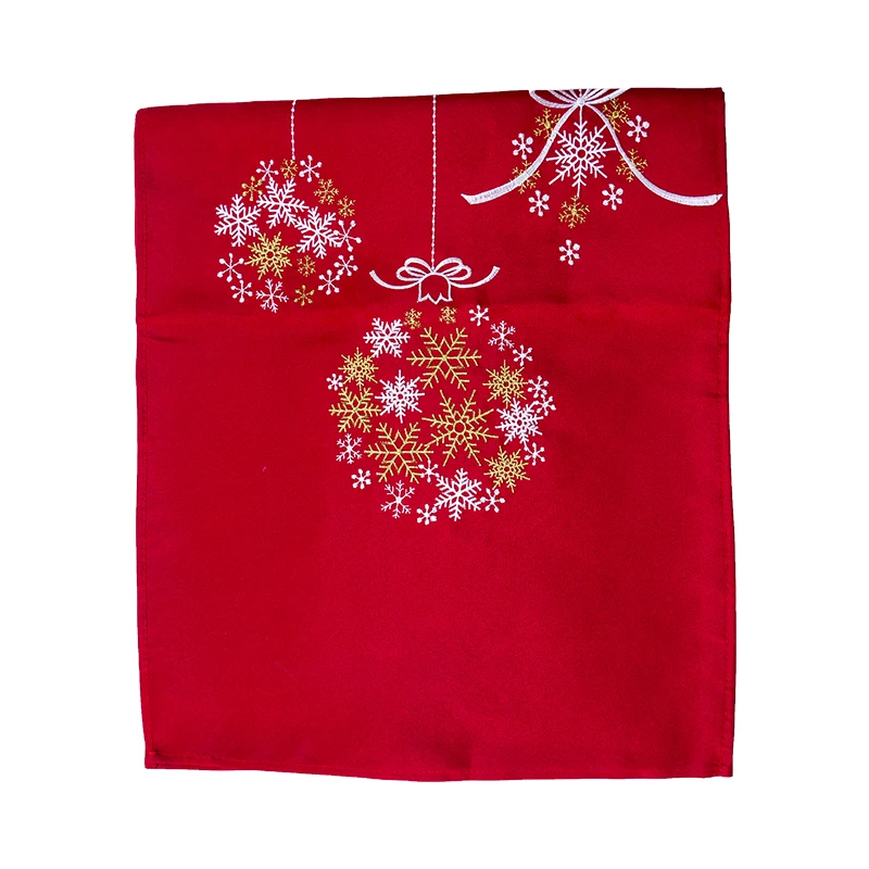 Christmas Table Runners Long Tablecloth Table Covers Christmas Decoration for Home New Year Table Runners Decorations Table flag
