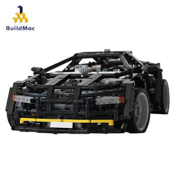 

BuildMoc 1600Pcs Super Racing Car building blocks Technic Sports Racer Vehicle Supercar Children Kids Speed Bricks Toys Gifts
