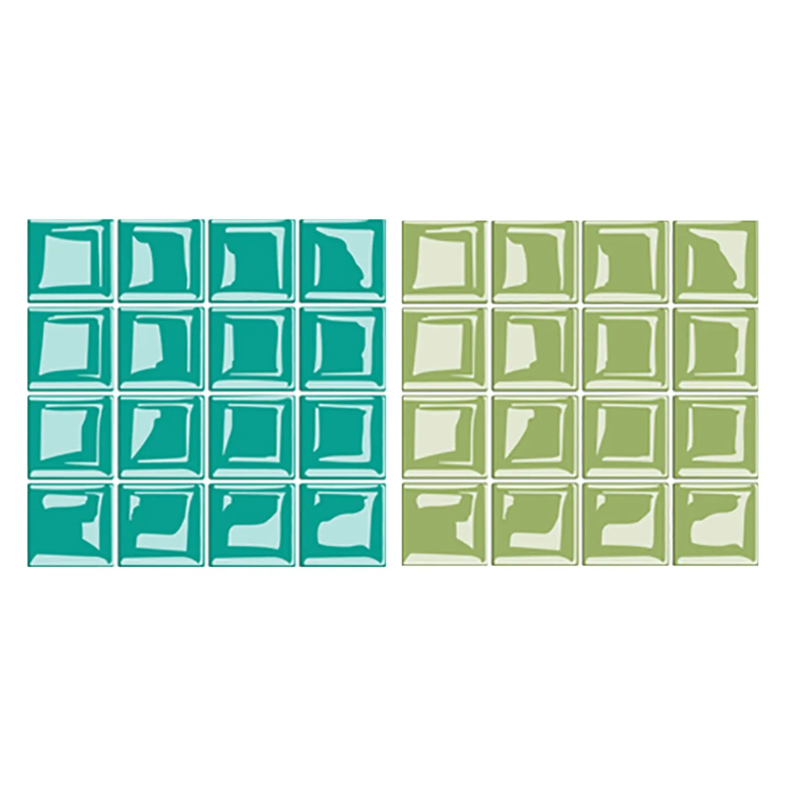 20pc 3d Crystal Tile Stickers Self Adhesive Mosaic Tiles Diy Wall Waterproof Kitchen | Дом и сад
