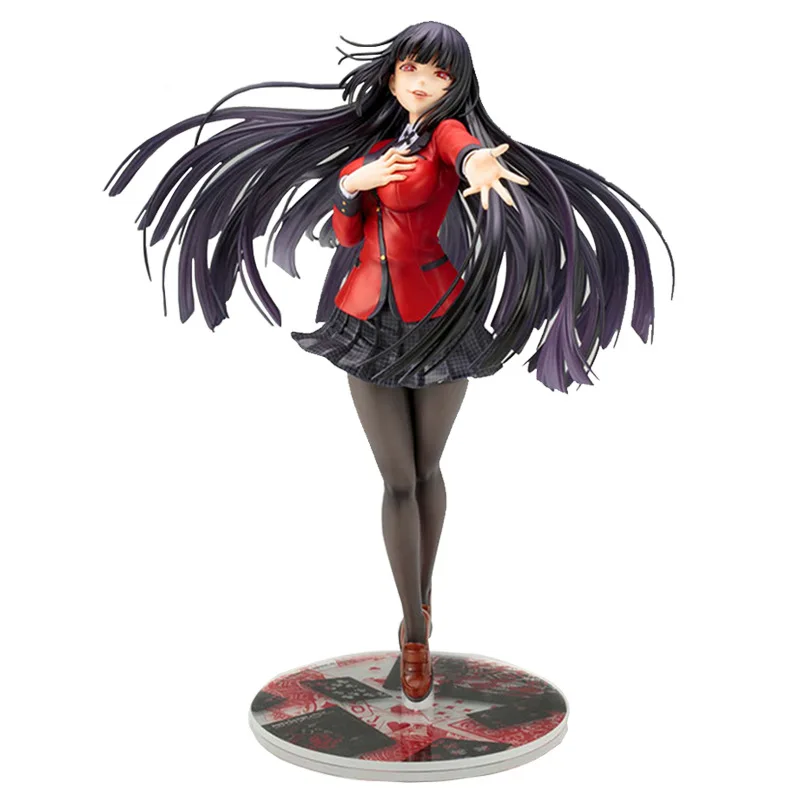 Kakegurui фигурка Jabami Yumeko ARTFX J 1/8 весы ПВХ коллекционные игрушки подарки для