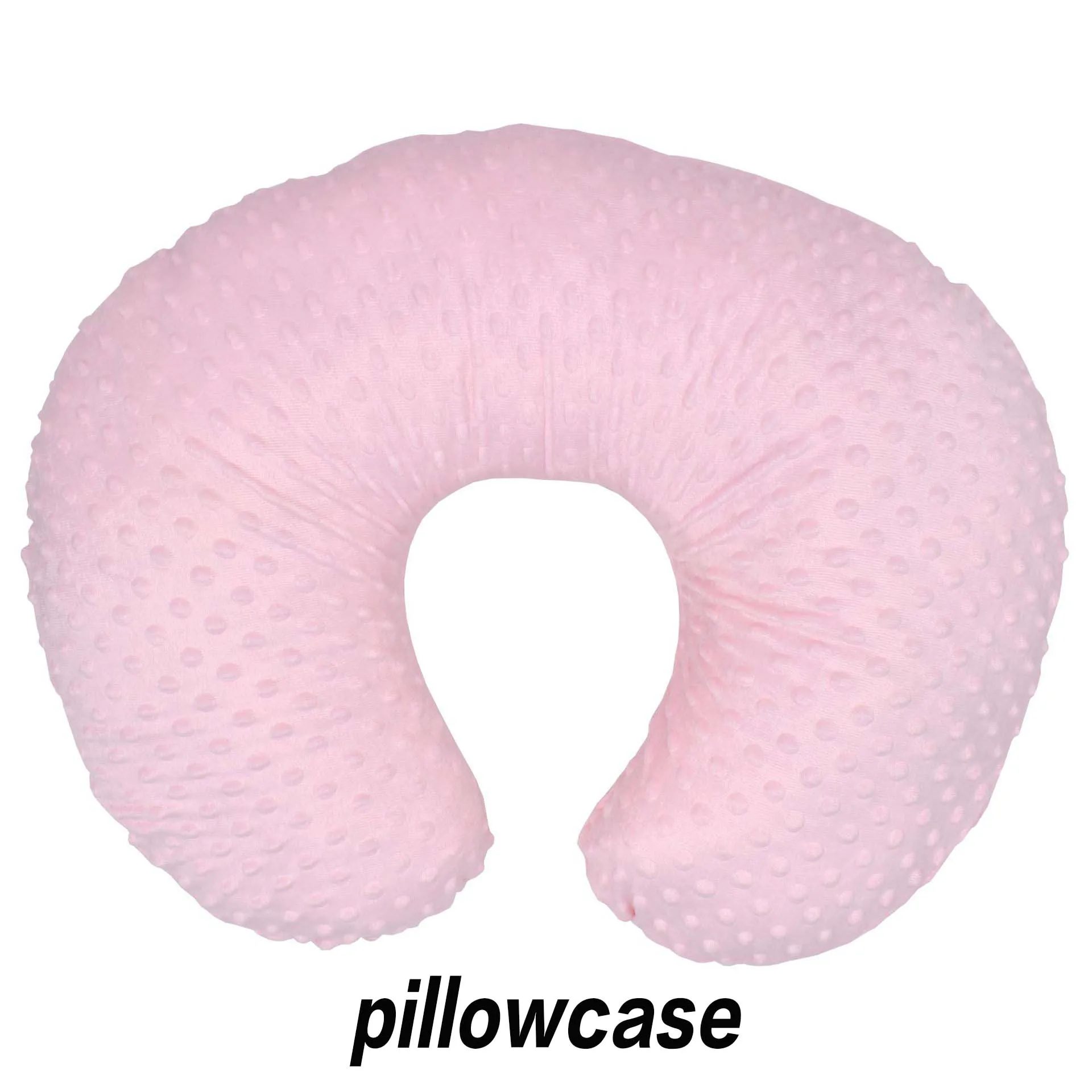 AAG детский чехол для подушки для кормления, пузырьковый u-образный чехол для подушки для кормления грудью, чехол для подушки для кормления младенцев, чехол для подушки для кормления - Цвет: MAAG559-pink