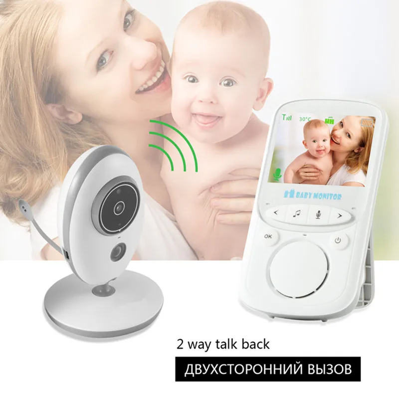 Беспроводная видеоняня VB605 с ЖК дисплеем радио няня музыка рация внутренняя