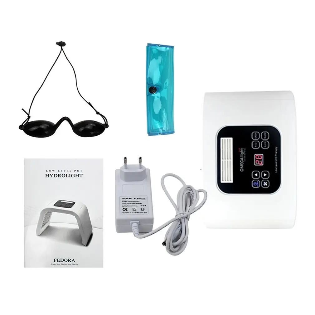 

4 Colors Facial Skin Care Device Beauty Instrument Electric Face Tightening Whitening Lifting Phototherapy Spectrometer PDT/LED