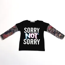 Детская одежда; коллекция года; сезон лето; Изысканная одежда в европейском и американском стиле; детская одежда для мальчиков; хлопковая одежда с длинными рукавами и принтом с буквами