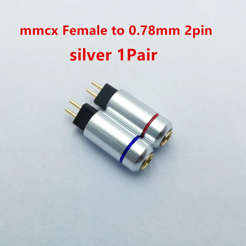 2 шт mmcx мама к A2DC/0,78 мм 2Pin на заказ универсальный контактный разъем mmcx кабель адаптер