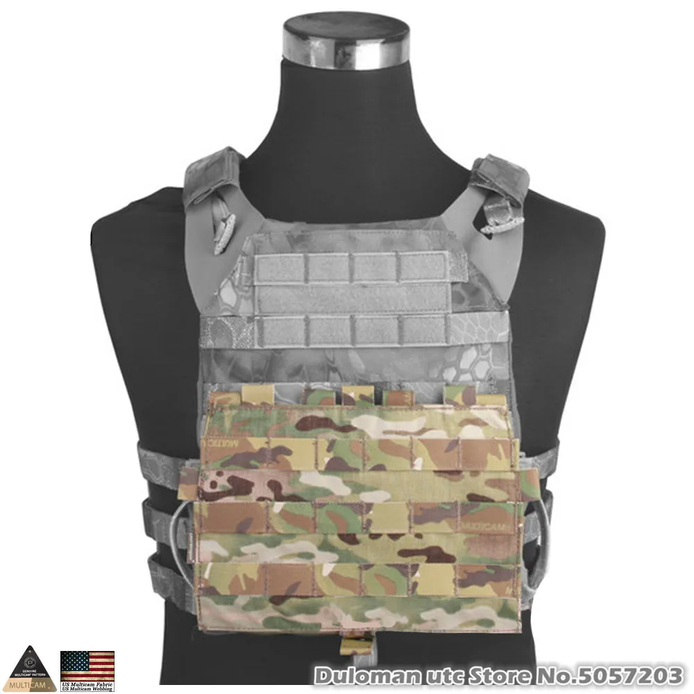 

EMERSONGEAR AVS JPC 2.0 Detachable MOLLE Front Flap Tactical Vest Attaches Front Modular Panel Plate Bag