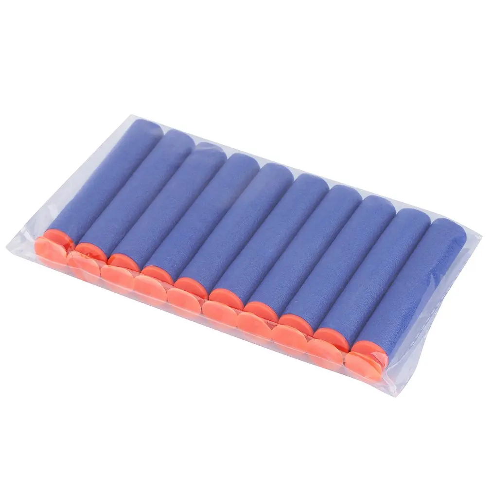 50/100/200 Pcs Light EVA Bullet Darts For NERF Belt Soft Gun Mask Wear Goggle Bullet Darts Elite Series Blasters Kid For Toy Gun