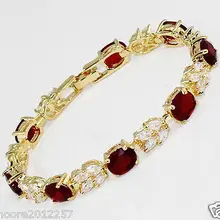 Новые модные ювелирные изделия Новые Красные новые драгоценные камни браслет> Драгоценности