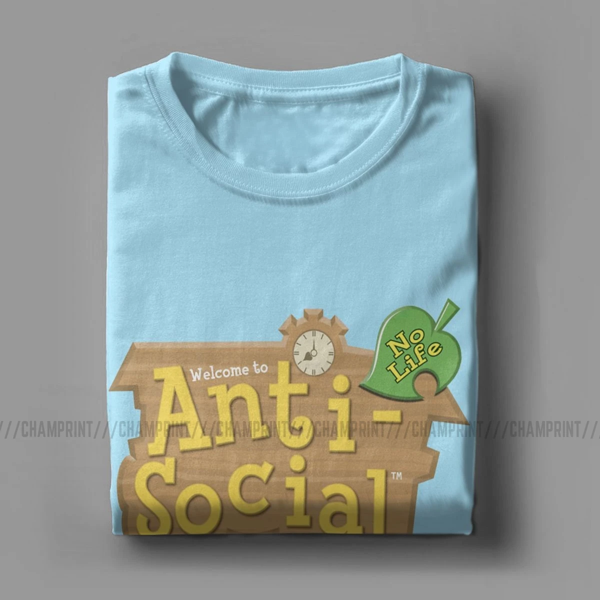 Animal Crossing, анти-Social футболки, мужские, чистый хлопок, потрясающая футболка, круглый вырез, футболки, короткий рукав, одежда с принтом