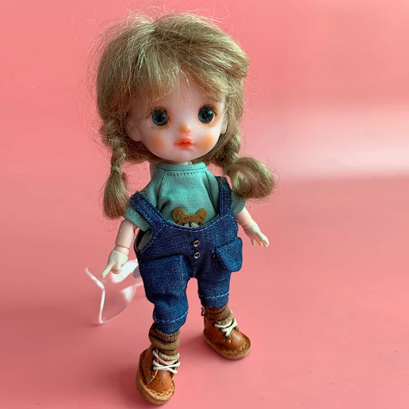 1/12 SD bjd кукольный наряд одежды только подтяжки штаны для 1/12 ob11 bjd куклы аксессуары