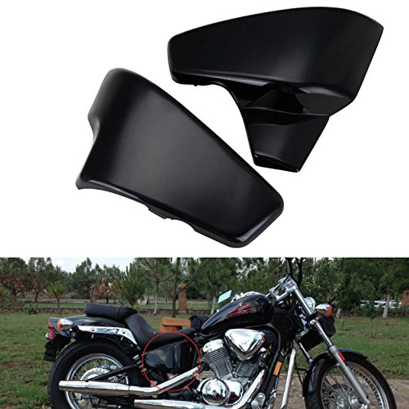 Боковая крышка аккумулятора мотоцикла для Honda Shadow Deluxe Vlx400 600 1999-2008 для Honda Shadow Deluxe Vt400 600 1999-2008