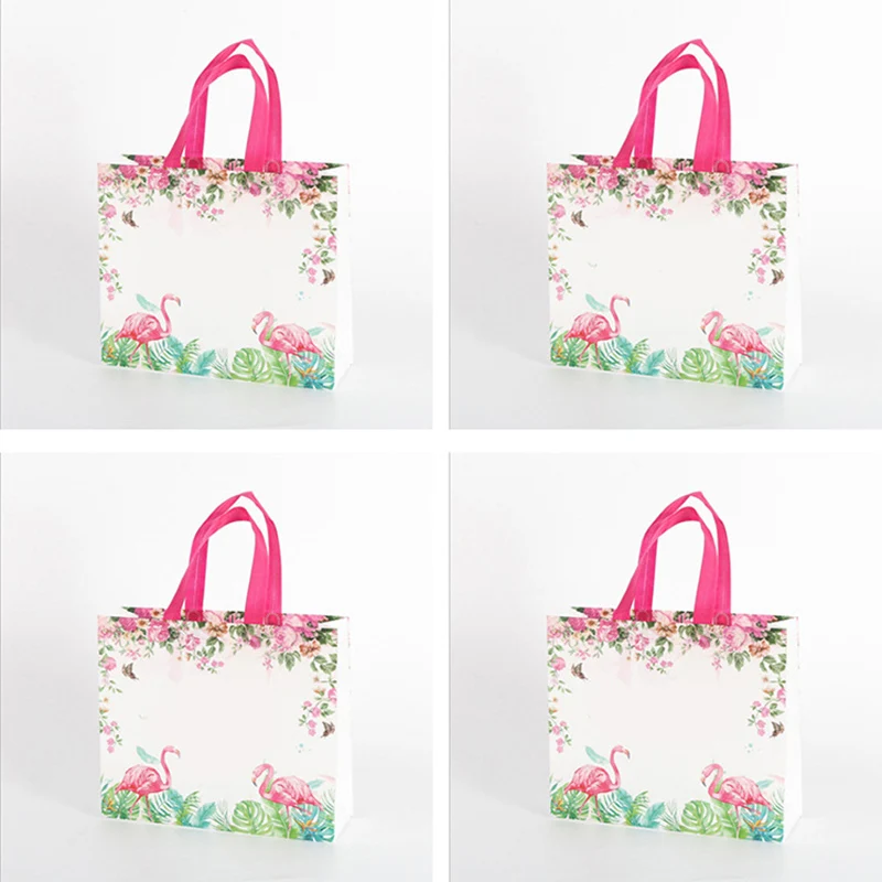 Новый идиллический цветок многоразовая складная сумка для похода в магазин многоразовые экосумки нетканые тканевые сумки для шоппинга