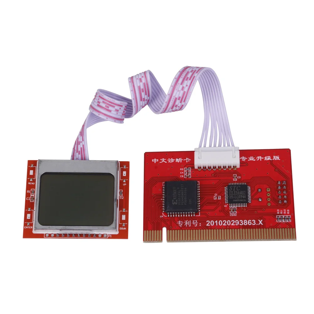 Carte Diagnostic PTI8 Pour PC Et Cartes Mères PCI - Analyseur POST, Dépannage Informatique