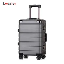 PC высокое качество, чемодан с жестким корпусом, 20 дюймов, 24 дюймов Большой Вместительный чехол для костюма, бизнес-чехол на колесиках, чемодан