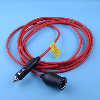 

3.6M 12/24V 180W 10A Car Cigarette Lighter Extension Cable Lead Socket Power Charger Plug fit for refrigerator waxing machine